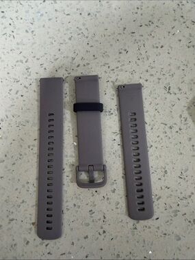 garmin Orchid Purple 20mm Silicone Accessory Band